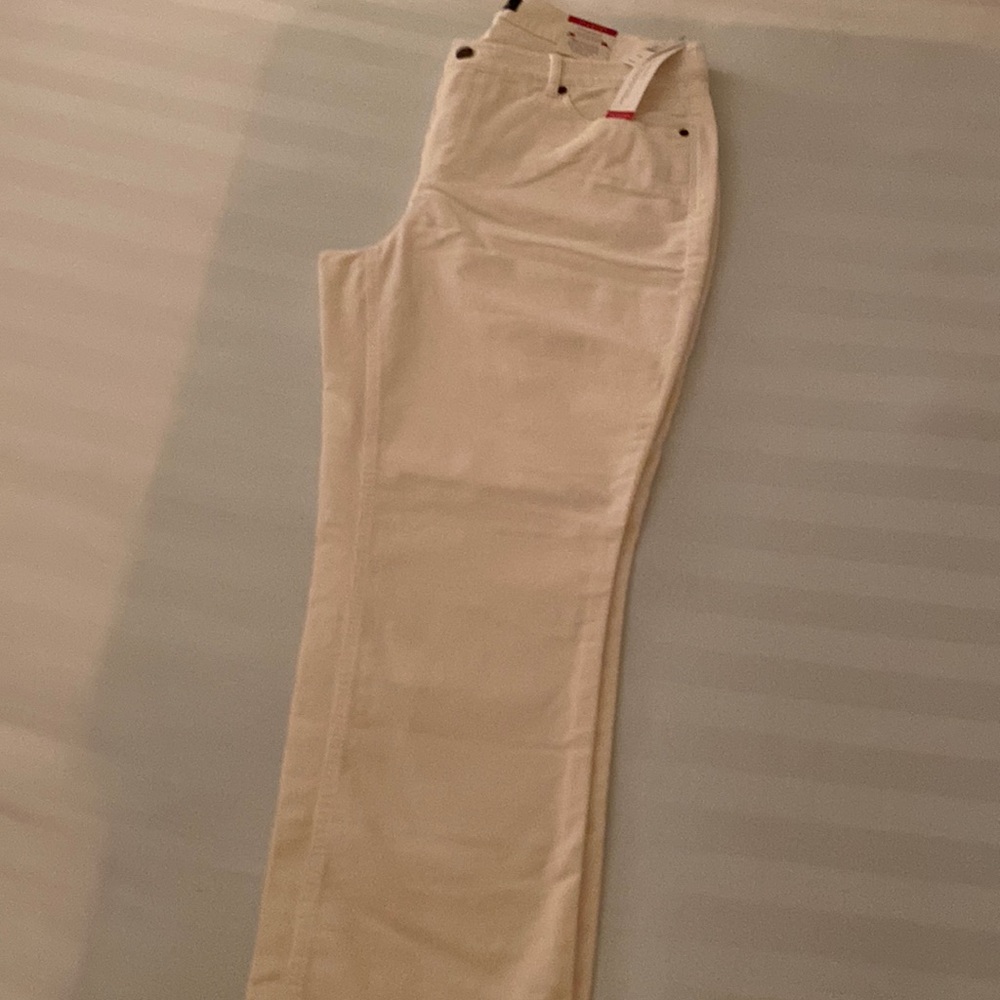 Talbots Women Flawless Five-pocket 14W Straight leg corduroy pants